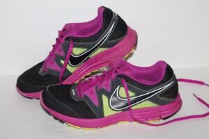 Nike Lunarfly 3 + Running Shoes, #487751-005, Black/Grape/Volt, Women's US 8